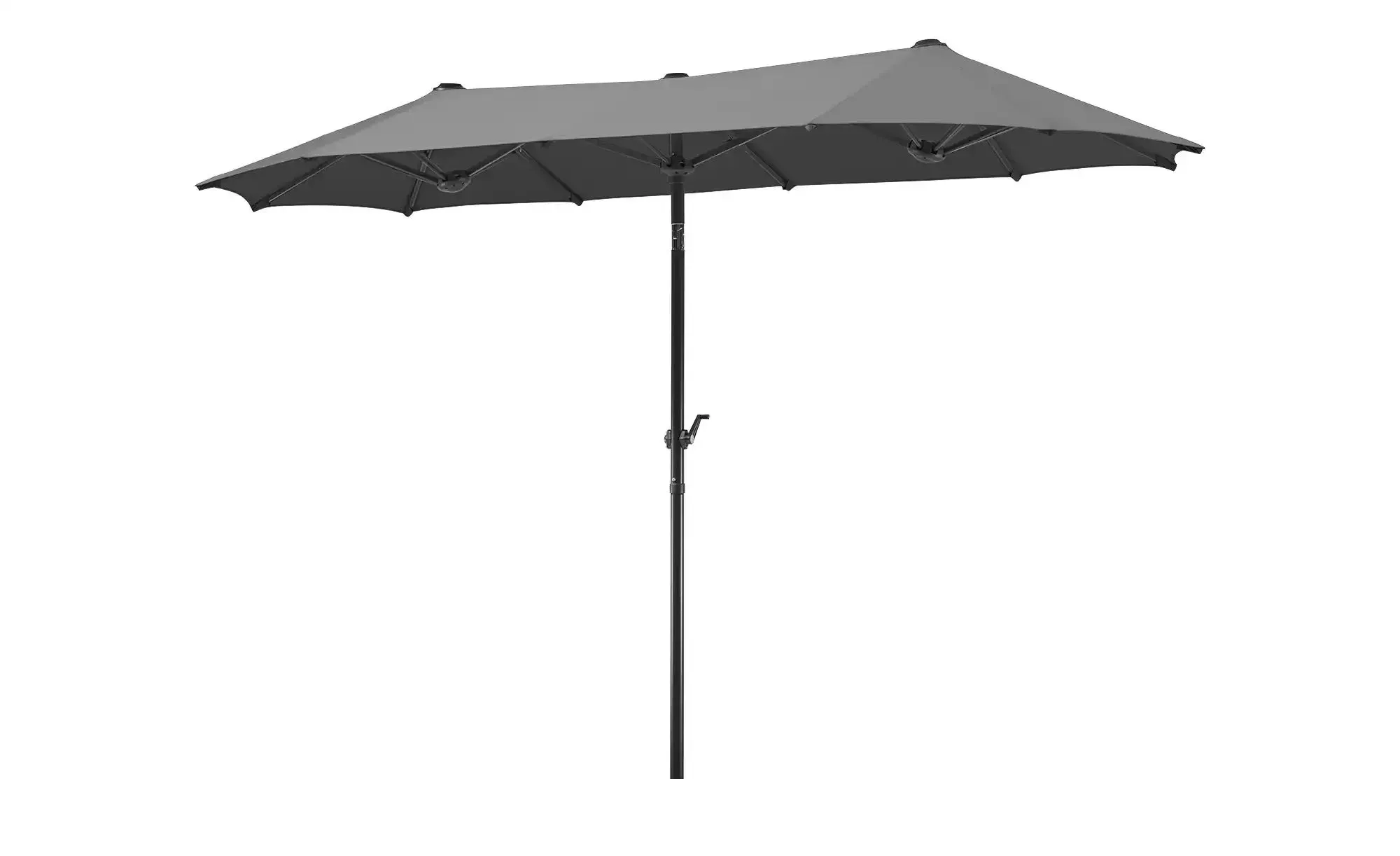 Schneider Schirme Sonnenschirm  Salerno , grau , Maße (cm): B: 300 H: 220 T: 150.0