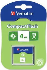 Verbatim COMPACT FLASH CARD 4GB