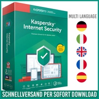 Kaspersky Internet Security 2024 (Standard) | 1PC, 3PC, 5PC, 10PC | Schnellvers.