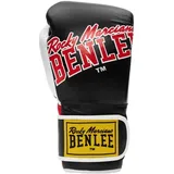 BENLEE Rocky Marciano Benlee Bang Loop Lederboxhandschuhe - Black / Red - 12 oz
