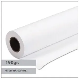 OEM 190gr Glänzendes Fotoplotterpapier (4509) 610mmx30.5mts - 1 Rolle
