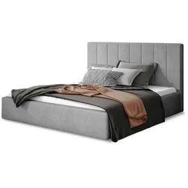 petits-meubles Boxspringbett 160 x 200 cm Grau