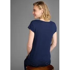 LAURA SCOTT Rundhalsshirt Blau 36