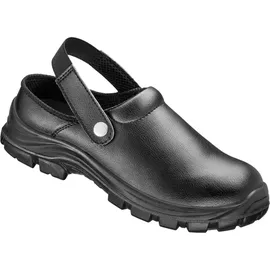 FELDTMANN Sicherheits-Clogs Trucker-Clogs schwarz Gr.47 34648-47