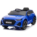 TPFLiving Elektro-Kinderauto Audi RS6 Blau