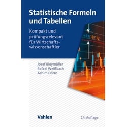 Statistische Formeln und Tabellen