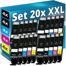 Druckfuxx 20x XL schwarz/gelb/cyan/magenta