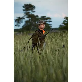 Härkila Wende-Fleecejacke Kamko hunting green/orange blaze XXL