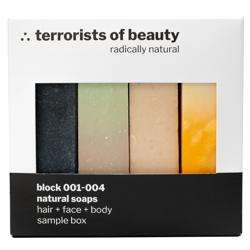 terrorists of beauty Sample Box 4x50 g