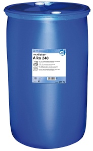 Dr. Weigert neodisher® Alka 240 Intensiv-Geschirrreiniger, Intensivreiniger für das maschinelle Geschirrspülen, 1 Palette = 2 Fässer á 250 kg = 500 kg