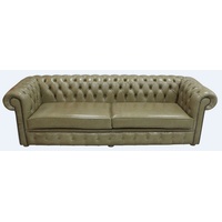 JVmoebel Chesterfield-Sofa, Chesterfield Design Luxus Polster Sofa Couch beige