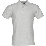 FRUIT OF THE LOOM 65/35 Polo graumeliert S