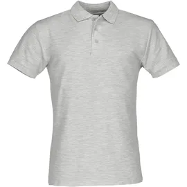FRUIT OF THE LOOM 65/35 Polo graumeliert S