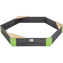 EXIT TOYS Holzsandkasten Aksent grau