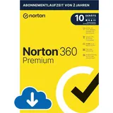 NortonLifeLock Norton 360 Premium 75 GB Cloud-Backup 10 Geräte 1 Jahr ESD DE Win Mac Android iOS