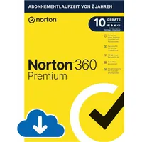 NortonLifeLock Norton 360 Premium 75 GB Cloud-Backup 10 Geräte 1 Jahr ESD DE Win Mac Android iOS