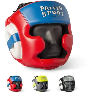 Kids Kopfschutz; Farbe:rot/blau/weiß