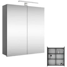 Planetmöbel Merkur 60 cm anthrazit mit Radio