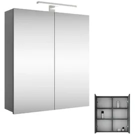 Planetmöbel Merkur 60 cm anthrazit mit Radio