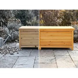 MuCoLa Auflagenbox 140 x 52 x 46 cm Braun