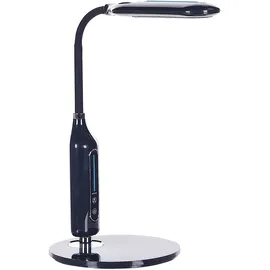Beliani Schreibtischlampe LED Schwarz verstellbar 38 cm dimmbar Modern Cygnus