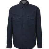 s.Oliver Langarmhemd Regular Fit Blau XXL