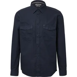 s.Oliver Langarmhemd Regular Fit Blau XXL