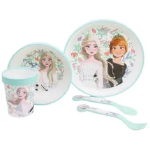 Stor 5tlg. Geschirr-Set "Frozen" in Hellblau