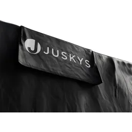 Juskys Gartenmöbel Abdeckung 300 x 200 x 90 cm Schwarz