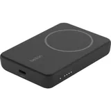 Belkin BOOST CHARGETM Magnetische drahtlose Powerbank 5000mAh, Standfuß, schwarz