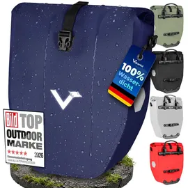 Valkental ValkBasic Gepäckträgertasche blau