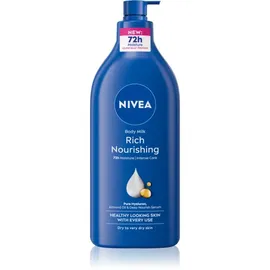 NIVEA Bodymilk Reichhaltige 72H Feuchtigkeit 625 ml