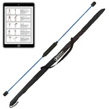 Best Sporting Swingstick Swingstick in blau mit Tasche (10-St), Gymnastikstab mit Anleitung für 16 Übungen