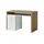 Möbel Kraft Schreibtisch ¦ holzfarben ¦ Maße (cm): B: 110 H: 76,5 T: 60.0