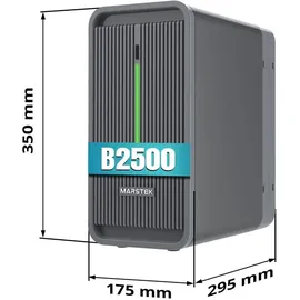sunniva Balkonkraftwerk Full Black Bifazial 3000 W inkl. 6,72 kWh Speicher + 6 x 500 W N-Typ Glas-Glas Bifacial Module