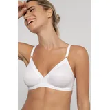 DORINA Bügelloser BH "Tiffany", Damen, Gr. 75, Cup B, weiß, Obermaterial: 71% Polyester, 29% Baumwolle, BHs, vorgeformte Cups, ungepolstert