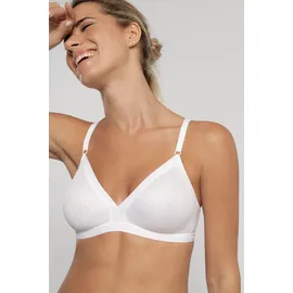 DORINA Bügelloser BH "Tiffany", Damen, Gr. 75, Cup B, weiß, Obermaterial: 71% Polyester, 29% Baumwolle, BHs, vorgeformte Cups, ungepolstert
