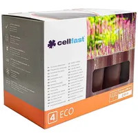 Cellfast Palisade 720 x 20 cm 1 Stück Braun/Grau