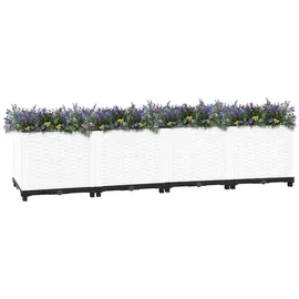vidaXL Hochbeet 160x40x38 cm Polypropylen