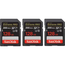 SanDisk Extreme Pro SDHC/SDXC UHS-I U3 V30 128 GB