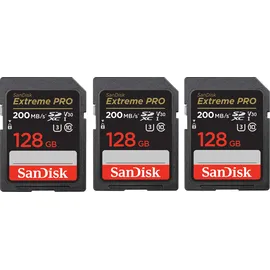 SanDisk Extreme Pro SDHC/SDXC UHS-I U3 V30 128 GB