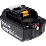 Makita Akku für Makita Schlagbohrschrauber BHP453 3000mAh mit LED Original, 18V, Li-Ion