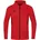 Trainingsjacke mit Kapuze rot/schwarz XXL