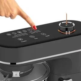 ruhhy 25726 Küchenmaschine 6,2 l, 2000 W, mit Heizfunktion, schwarz