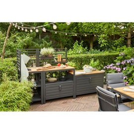 Siena Garden Outdoor Kitchen Eckteil Sierra 56 cm x 56 cm x 141 cm