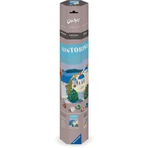 Ravensburger Malen nach Zahlen CreArt Leinwand Farbenfrohes Santorini