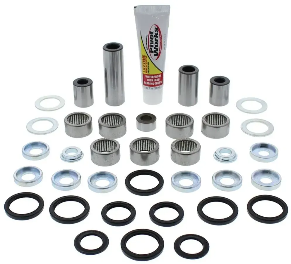 Pivot Works Honda Crf 250 R 18-19/450 R 17-19 Umlenkhebel-reparatursatz - Silver - One Size
