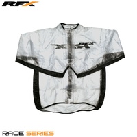 RFX RFX Sport Regenjacke (transparent/schwarz) - Kindergröße S (6-8), transparent