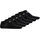 Nike Lightweight No Show Sneakersocken 6er Pack Schwarz 42-46