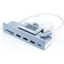 Satechi USB-C Clamp Hub für iMac (2021) - USB 3.0 - 4 - Grau